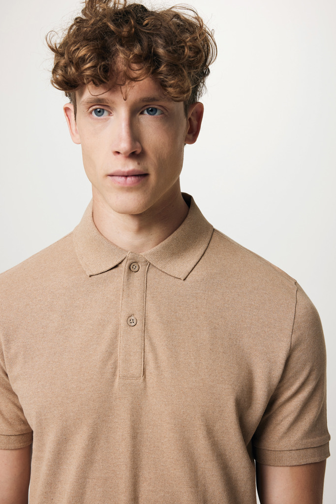 IQONIQ Yosemite Polo Pique Unisex Algodón Reciclado