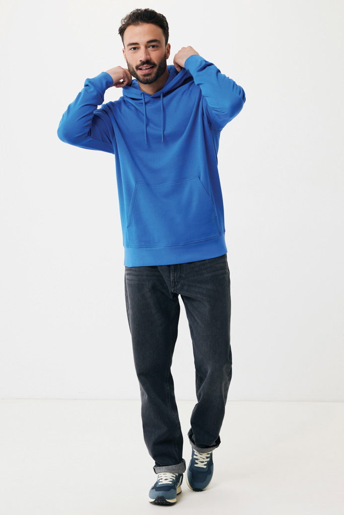 IQONIQ Rila lightweight recycled cotton hoodie