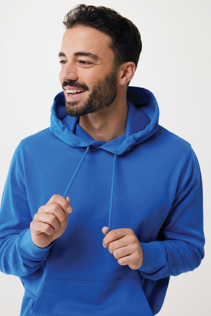 IQONIQ Rila lightweight recycled cotton hoodie
