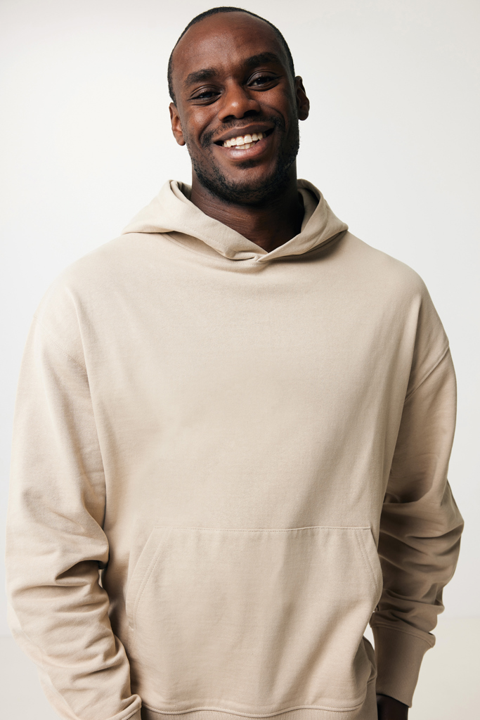 IQONIQ Yoho recycled cotton relaxed hoodie