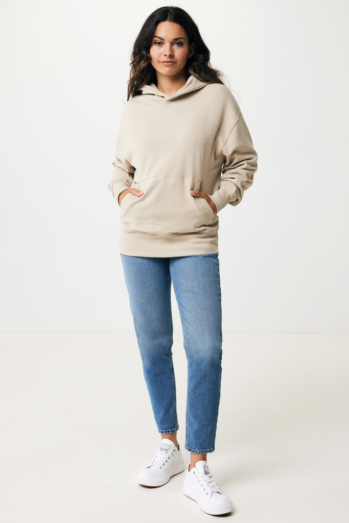 IQONIQ Yoho recycled cotton relaxed hoodie