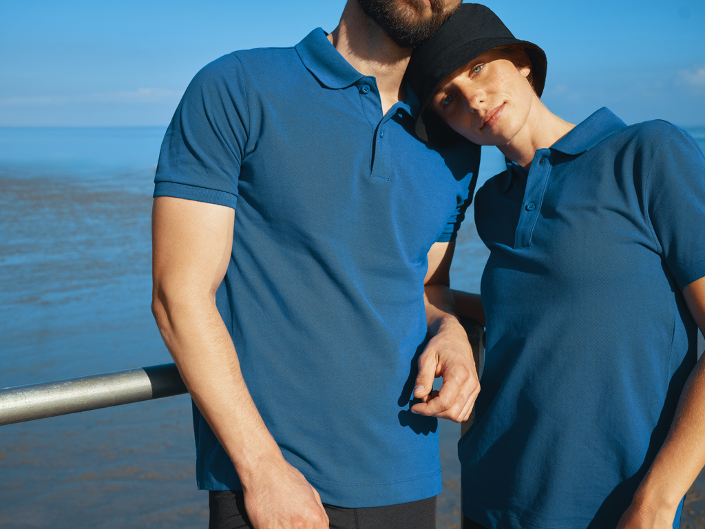 IQONIQ Yosemite Polo Pique Unisex Algodón Reciclado