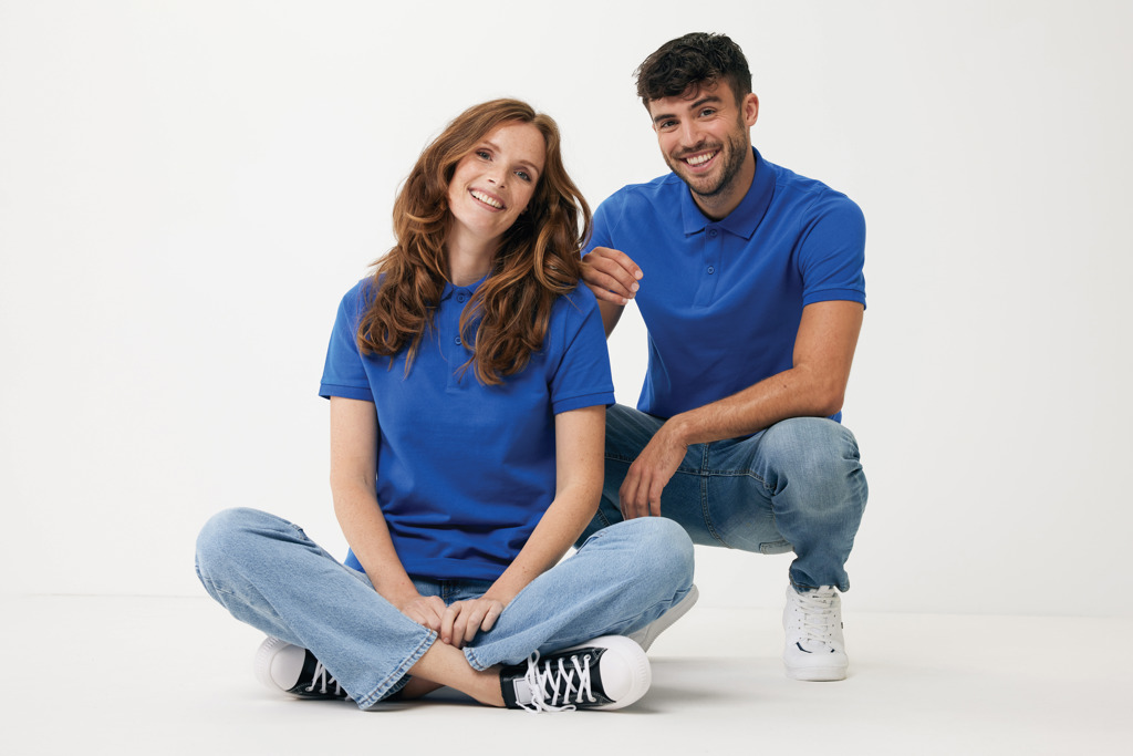 IQONIQ Yosemite Polo Pique Unisex Algodón Reciclado