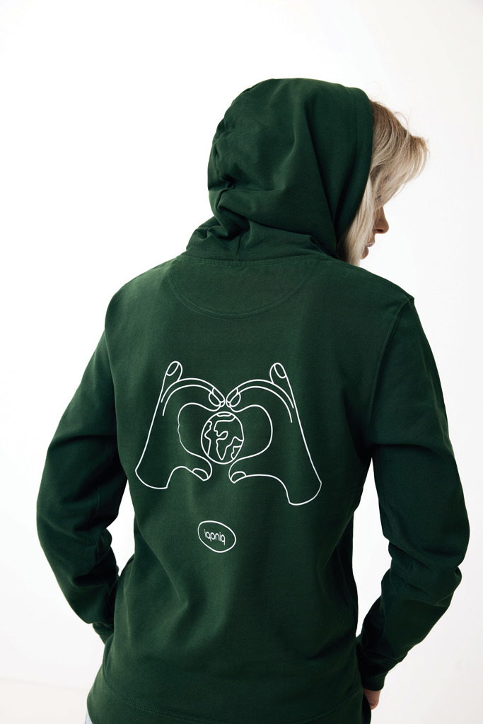 IQONIQ Jasper Sudadera Capucha Mid Weight Algodón Reciclado