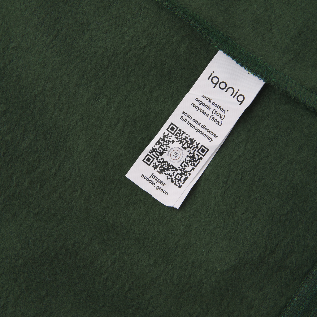 IQONIQ Jasper Sudadera Capucha Mid Weight Algodón Reciclado