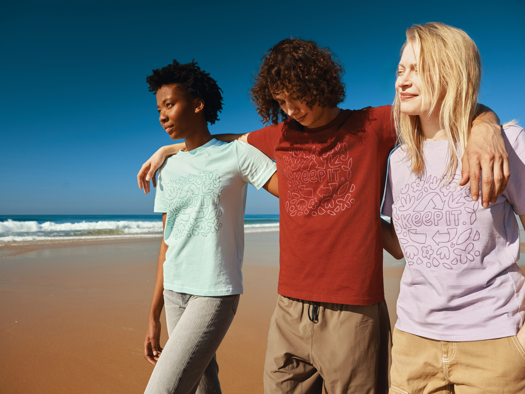 IQONIQ Brett recycled cotton t-shirt