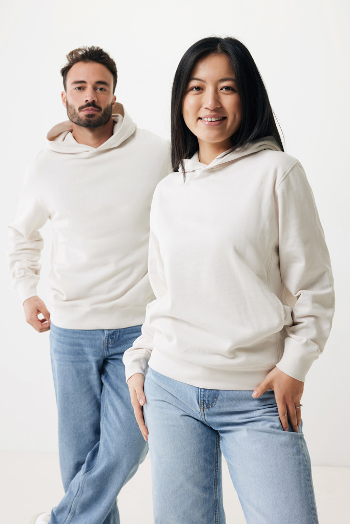 IQONIQ Yengo recycled cotton hoodie with sidepockets