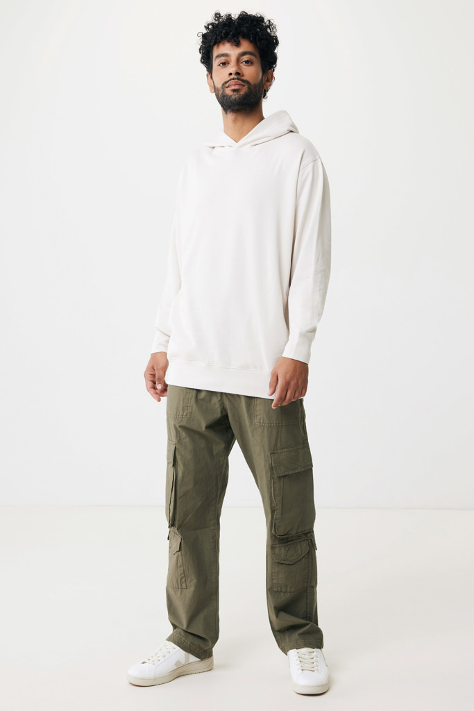 IQONIQ Yengo recycled cotton hoodie with sidepockets