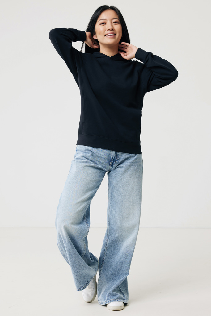 IQONIQ Yengo recycled cotton hoodie with sidepockets