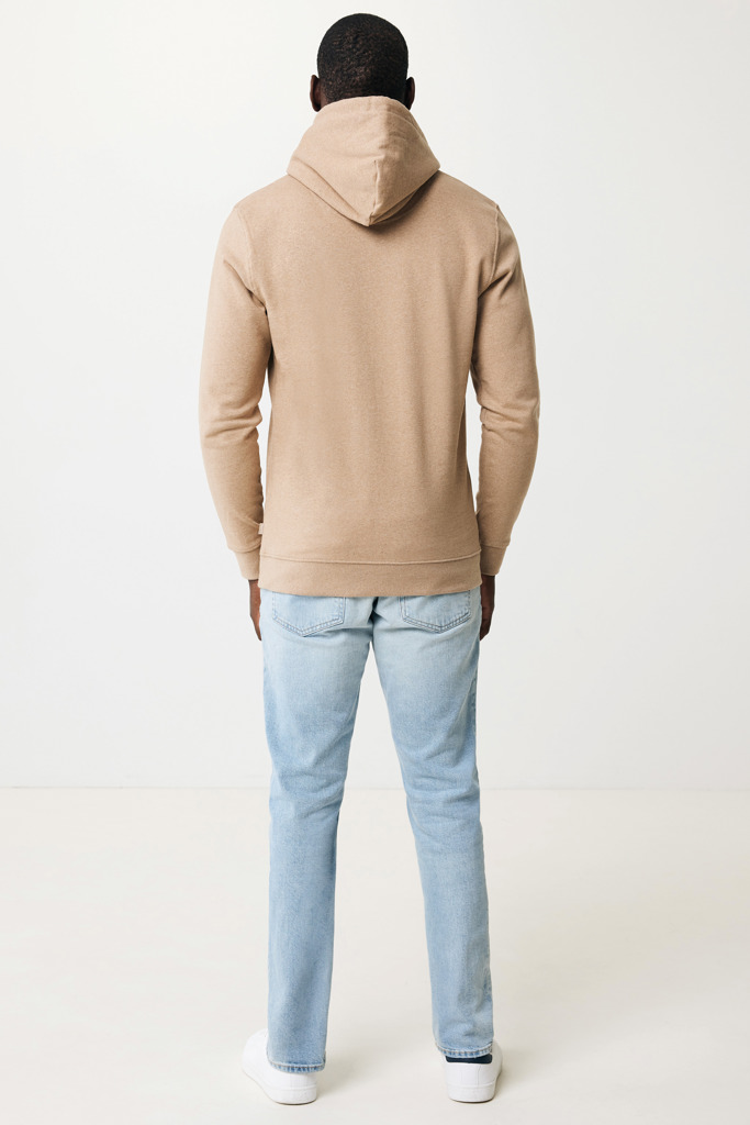 Sudadera IQONIQ Torres algodón reciclado sin teñir