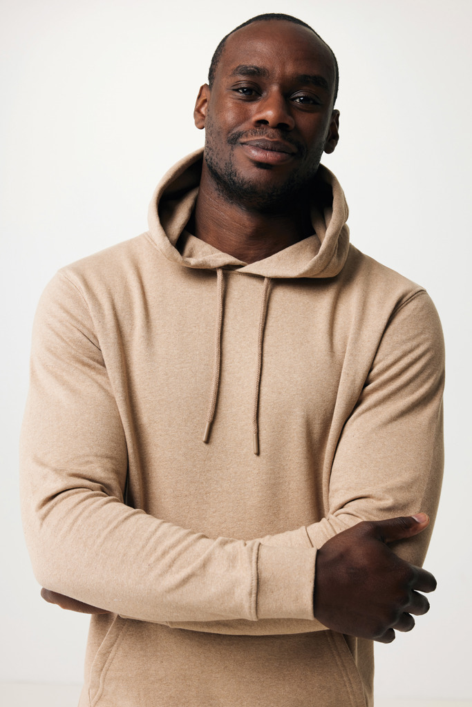 Sudadera IQONIQ Torres algodón reciclado sin teñir