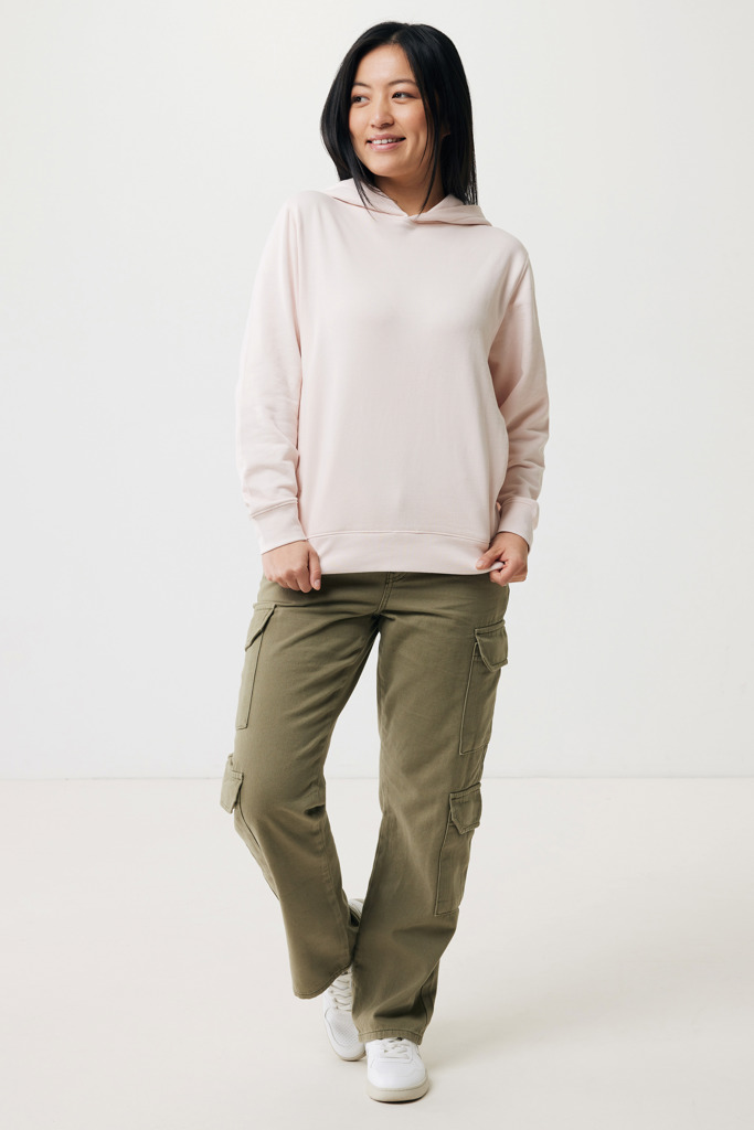 IQONIQ Yengo recycled cotton hoodie with sidepockets