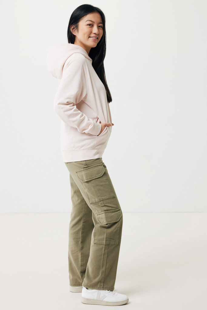 IQONIQ Yengo recycled cotton hoodie with sidepockets