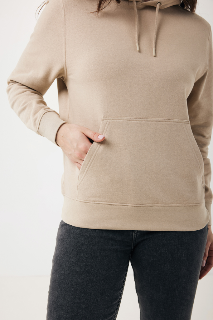 IQONIQ Rila lightweight recycled cotton hoodie