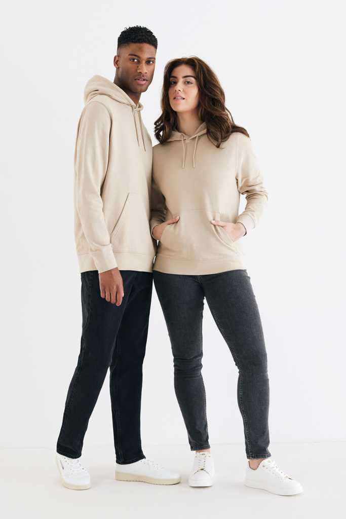 IQONIQ Rila lightweight recycled cotton hoodie