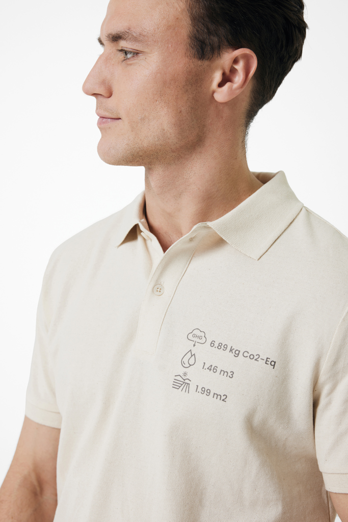 IQONIQ Yosemite Polo Pique Unisex Algodón Reciclado