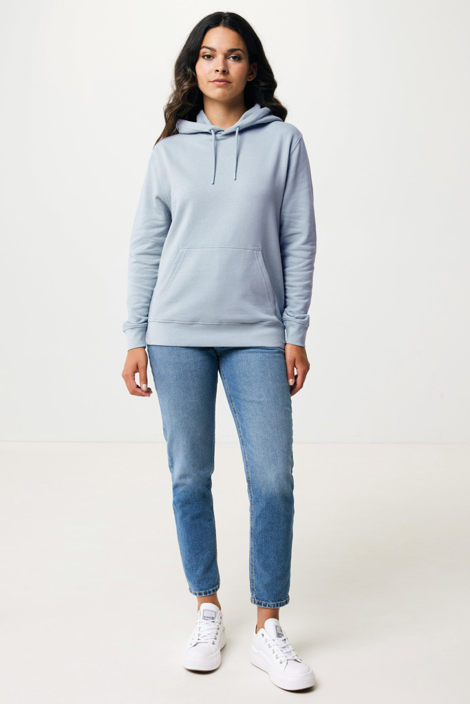IQONIQ Rila lightweight recycled cotton hoodie