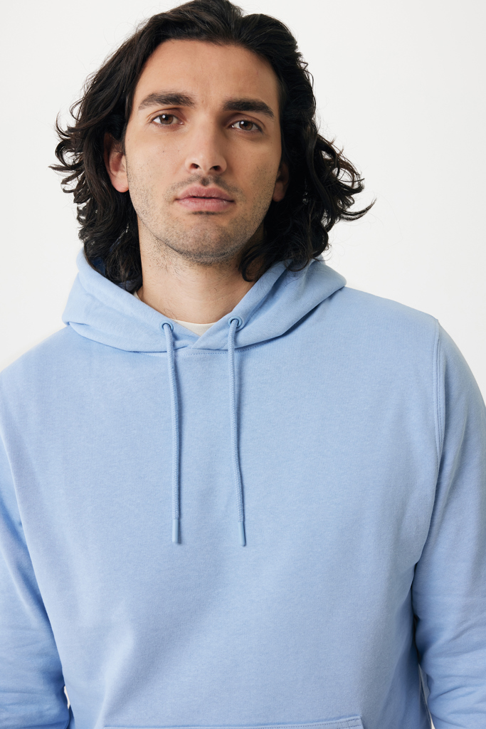 IQONIQ Rila lightweight recycled cotton hoodie