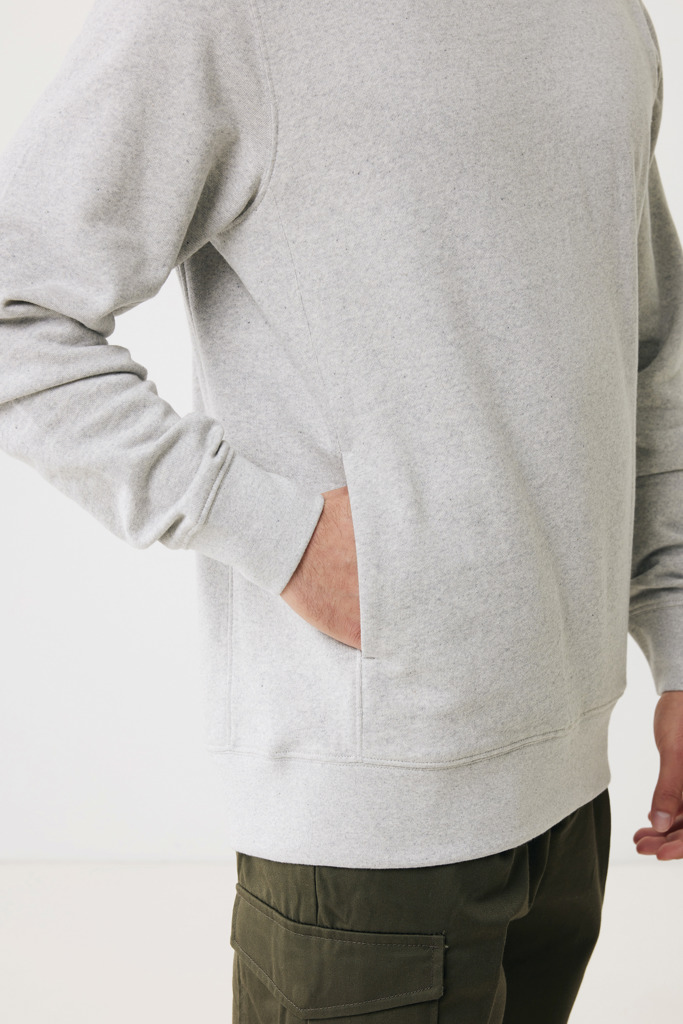 IQONIQ Yengo recycled cotton hoodie with sidepockets