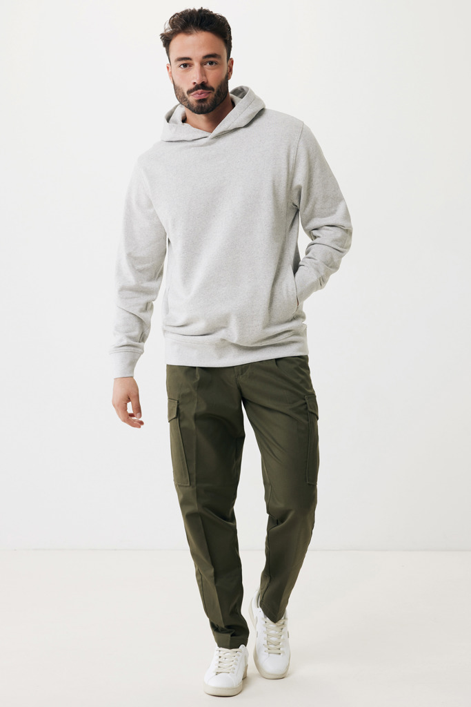 IQONIQ Yengo recycled cotton hoodie with sidepockets