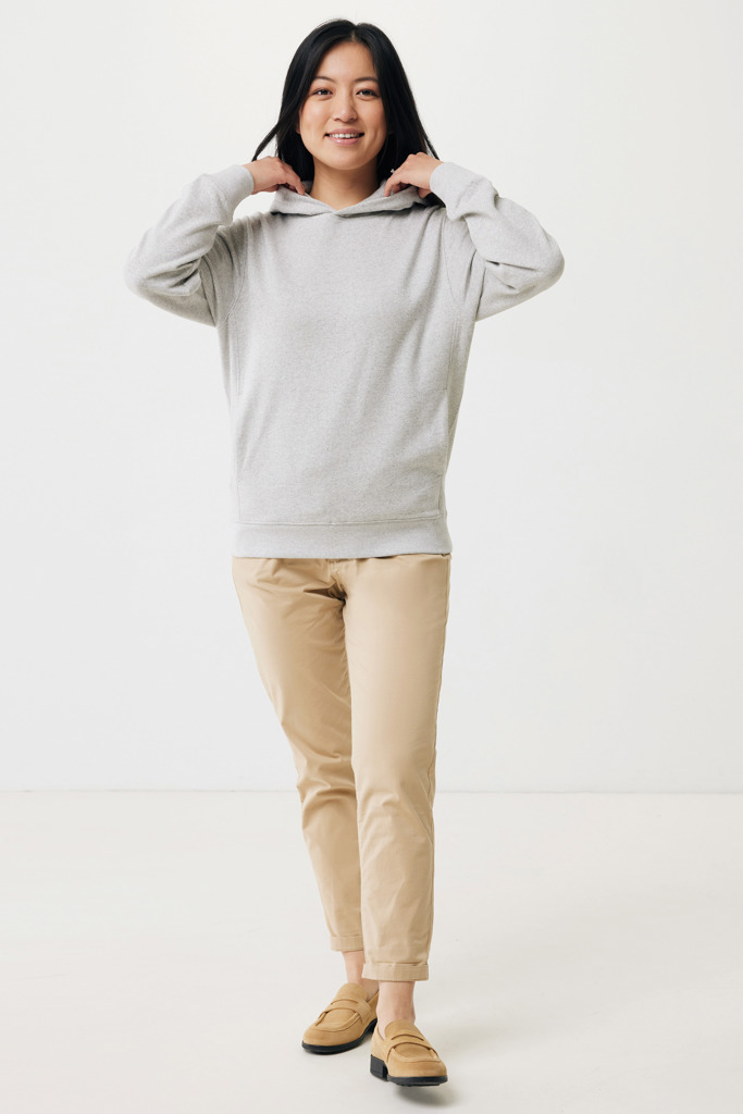 IQONIQ Yengo recycled cotton hoodie with sidepockets