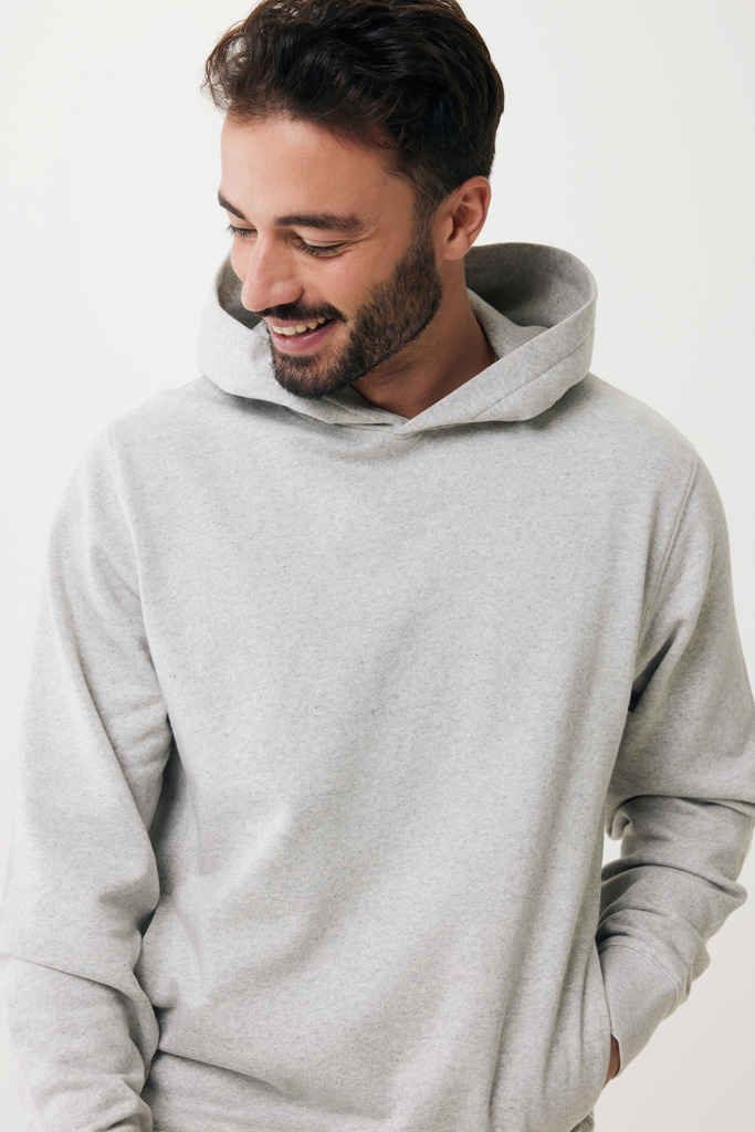 IQONIQ Yengo recycled cotton hoodie with sidepockets