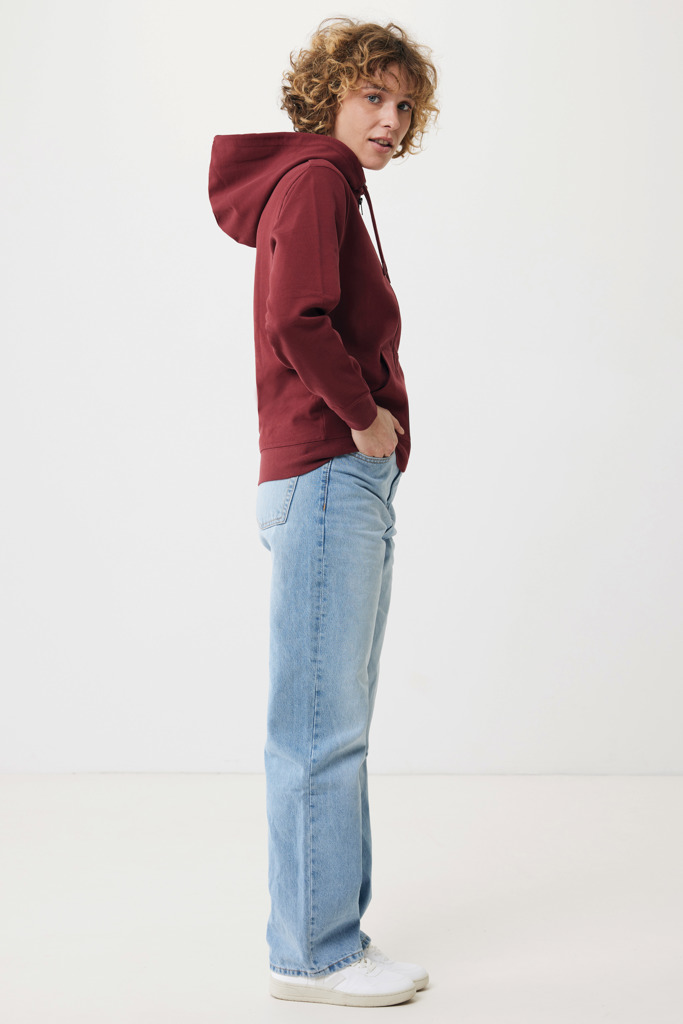 IQONIQ Abisko recycled cotton zip through hoodie