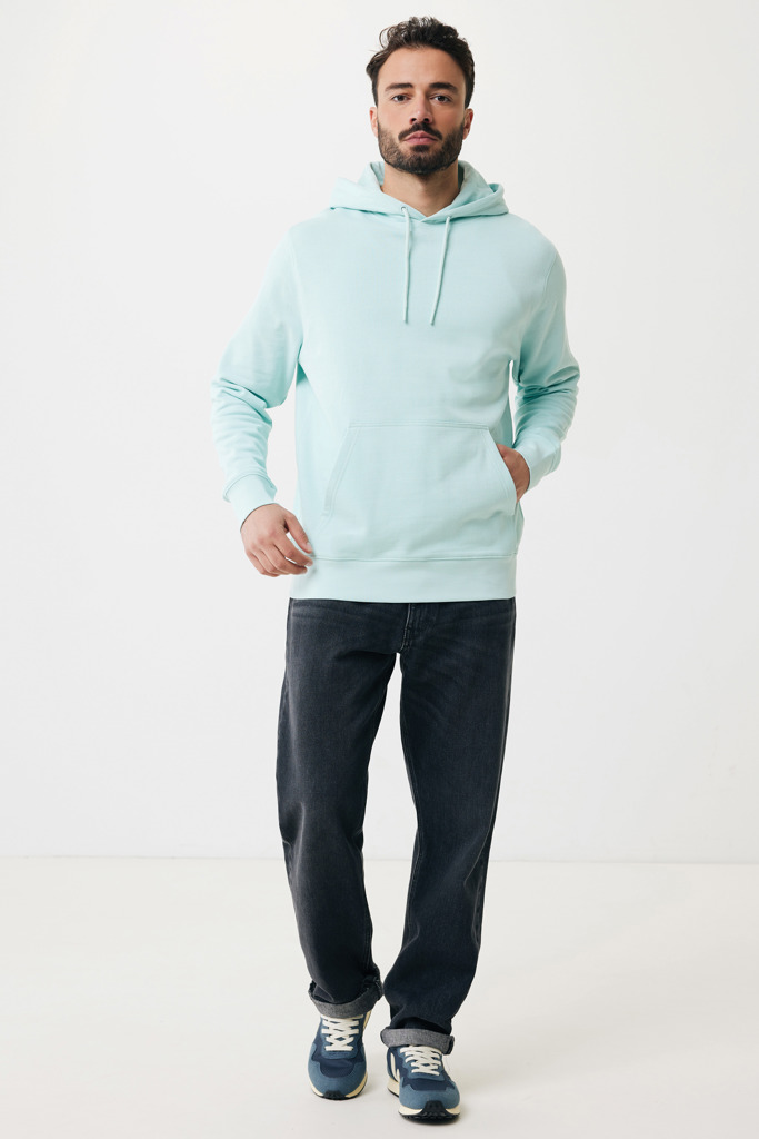 IQONIQ Rila lightweight recycled cotton hoodie