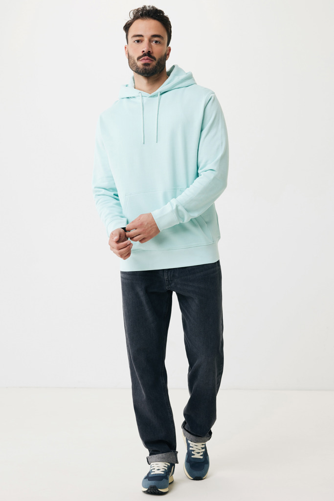 IQONIQ Rila lightweight recycled cotton hoodie