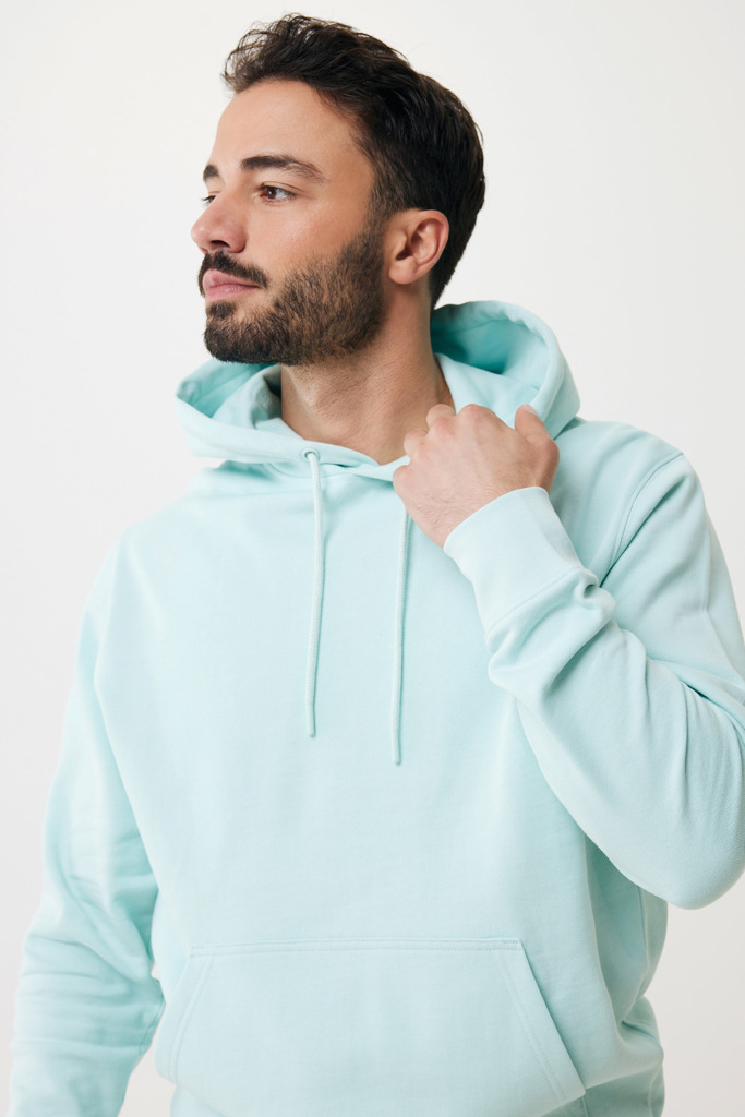 IQONIQ Rila lightweight recycled cotton hoodie