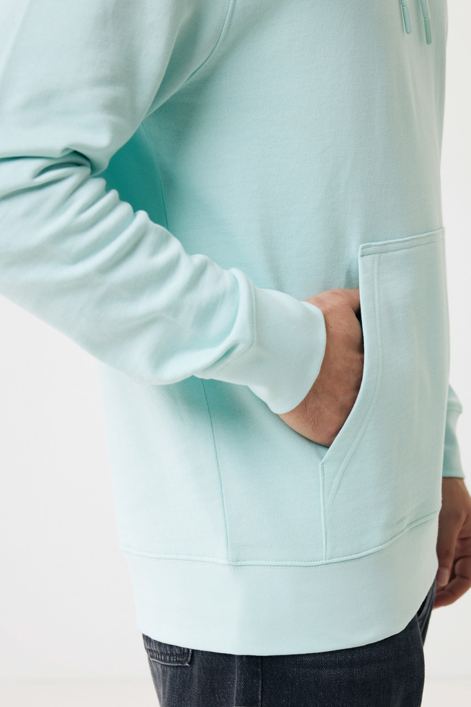 IQONIQ Rila lightweight recycled cotton hoodie