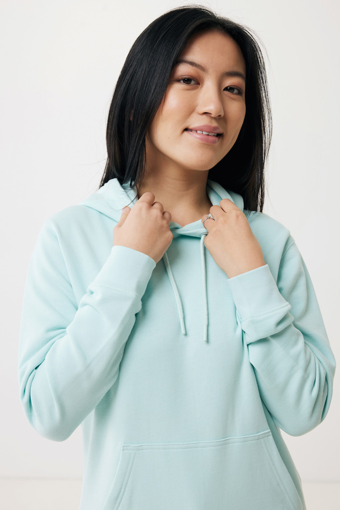 IQONIQ Rila lightweight recycled cotton hoodie