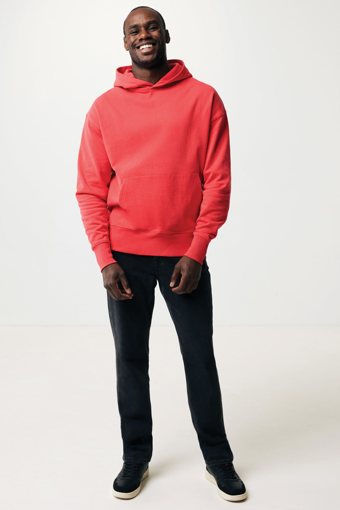 IQONIQ Yoho recycled cotton relaxed hoodie