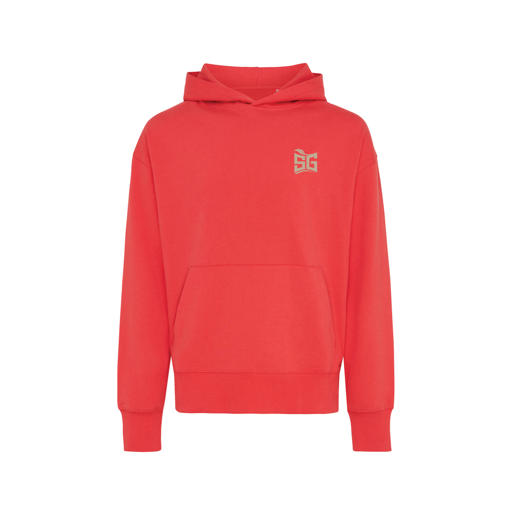 IQONIQ Yoho recycled cotton relaxed hoodie