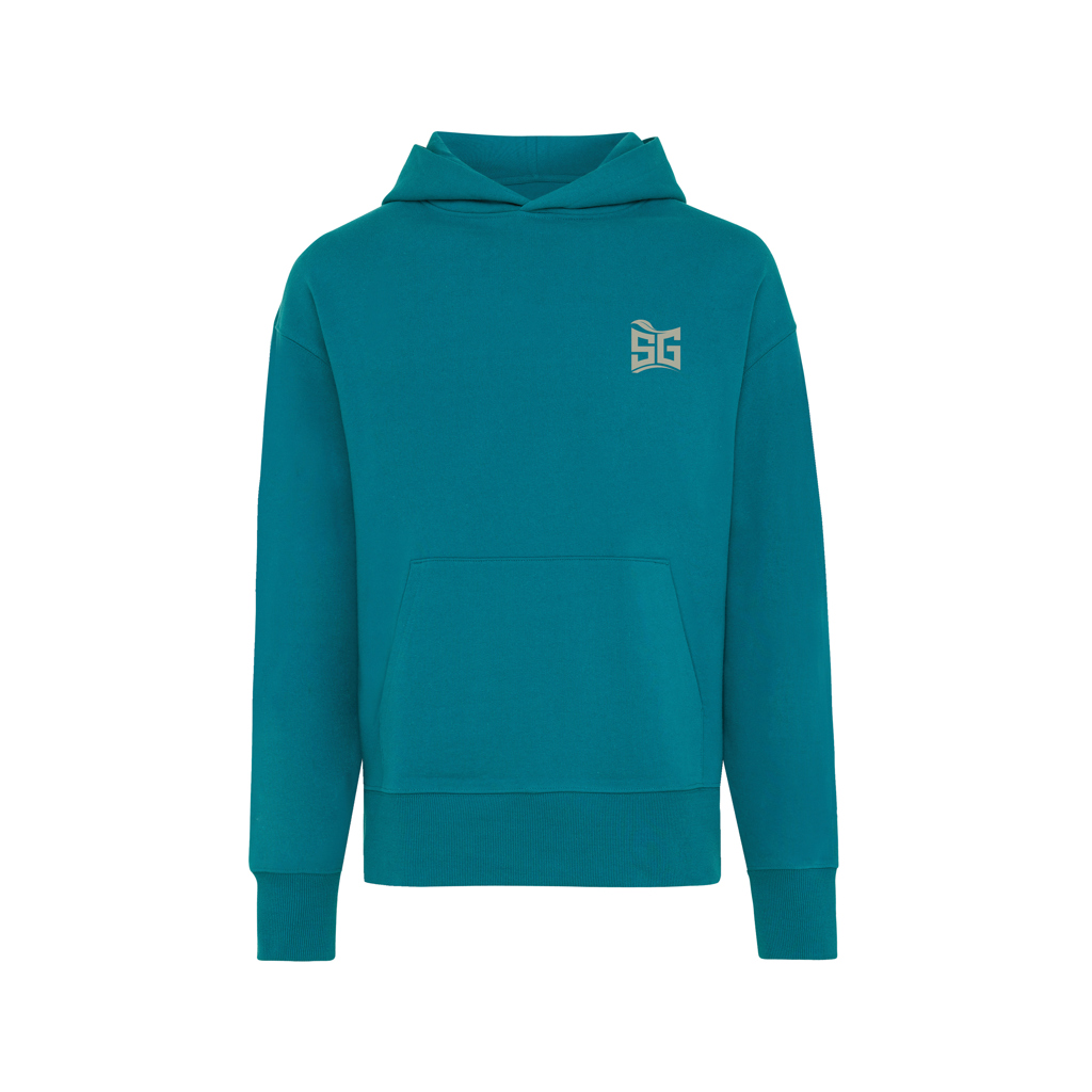 IQONIQ Yoho recycled cotton relaxed hoodie