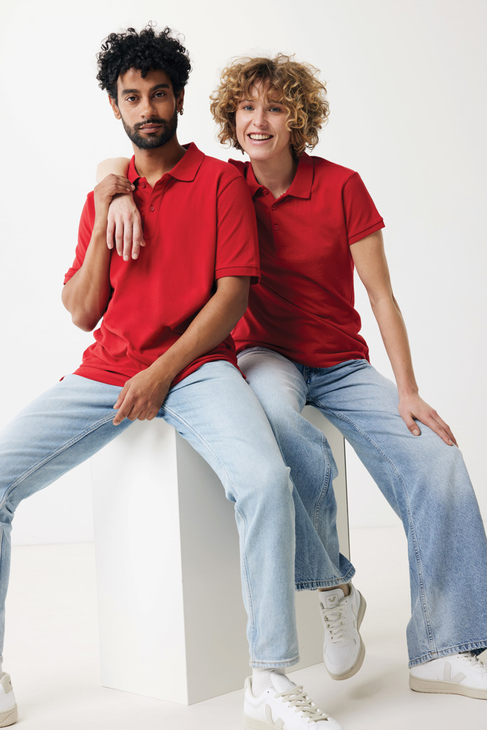 IQONIQ Yosemite Polo Pique Unisex Algodón Reciclado