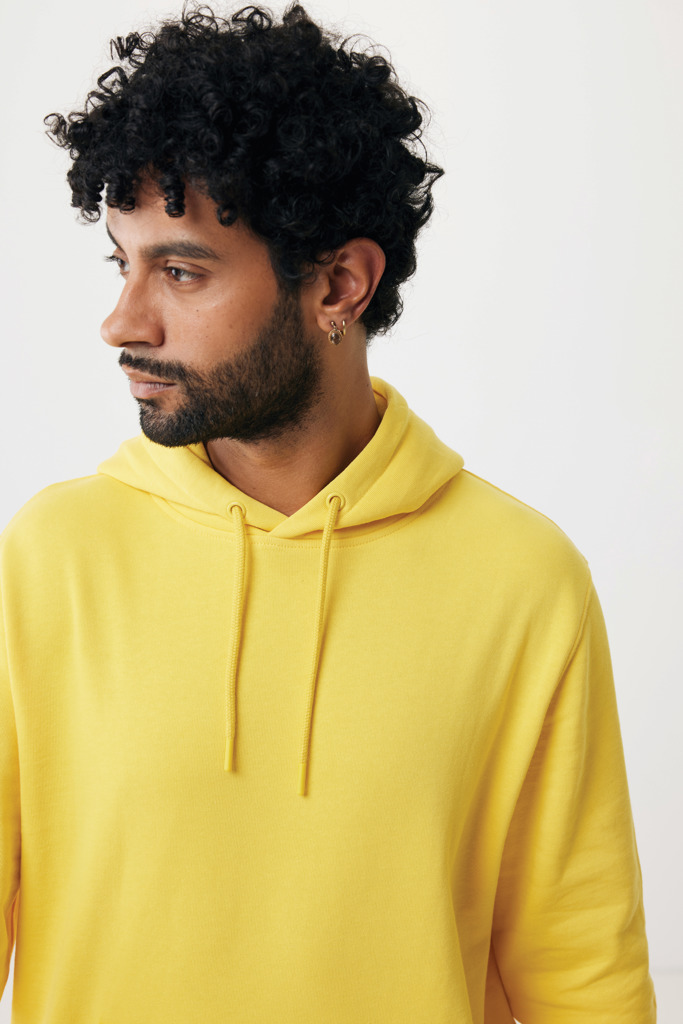 IQONIQ Rila lightweight recycled cotton hoodie