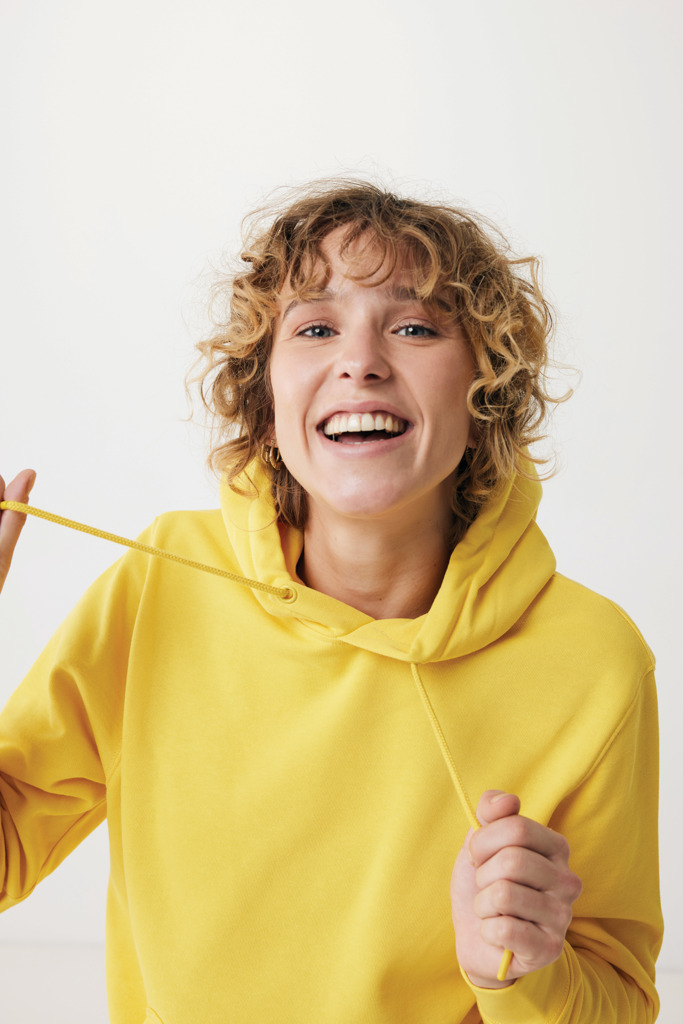 IQONIQ Rila lightweight recycled cotton hoodie