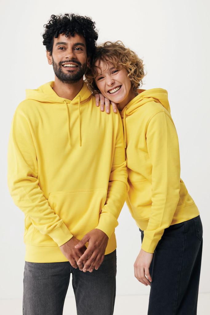 IQONIQ Rila lightweight recycled cotton hoodie