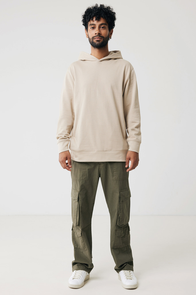 IQONIQ Yengo recycled cotton hoodie with sidepockets
