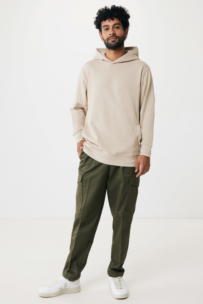 IQONIQ Yengo recycled cotton hoodie with sidepockets