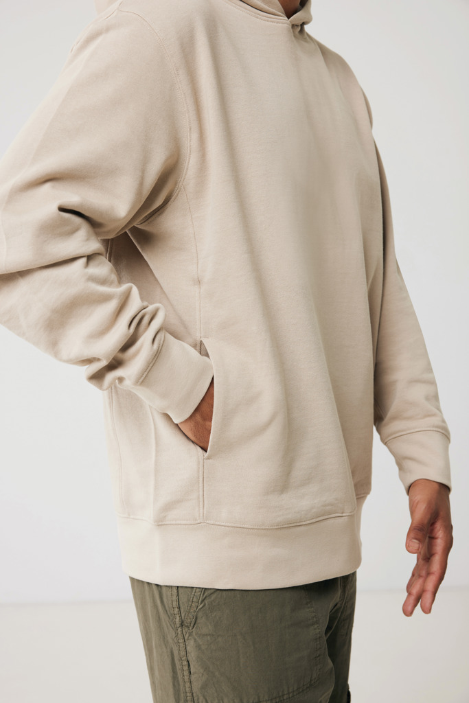 IQONIQ Yengo recycled cotton hoodie with sidepockets