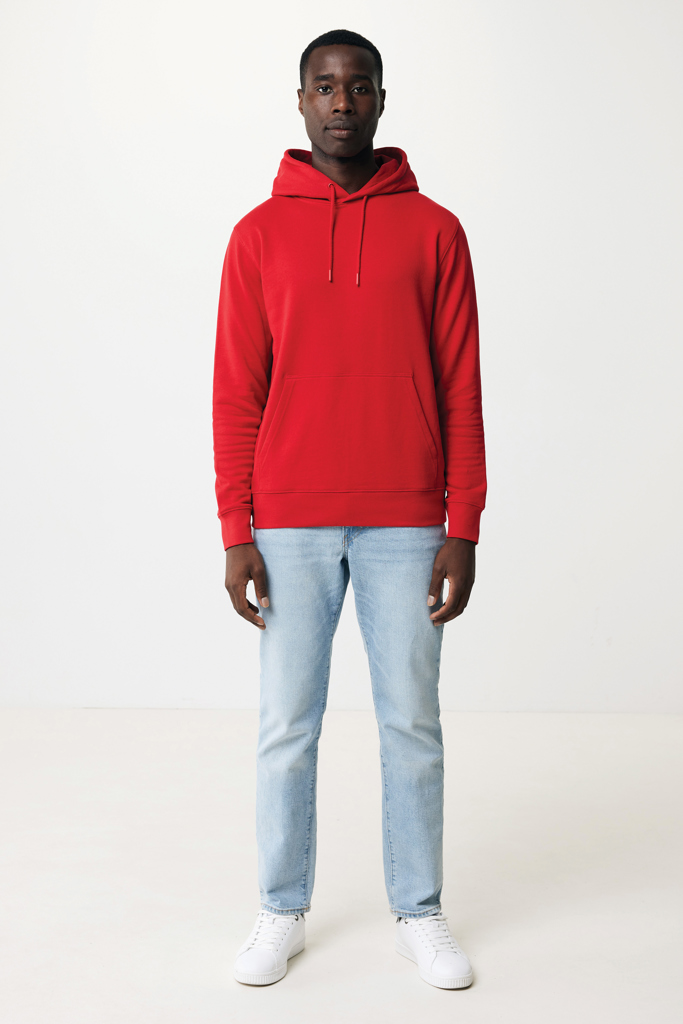 IQONIQ Rila lightweight recycled cotton hoodie