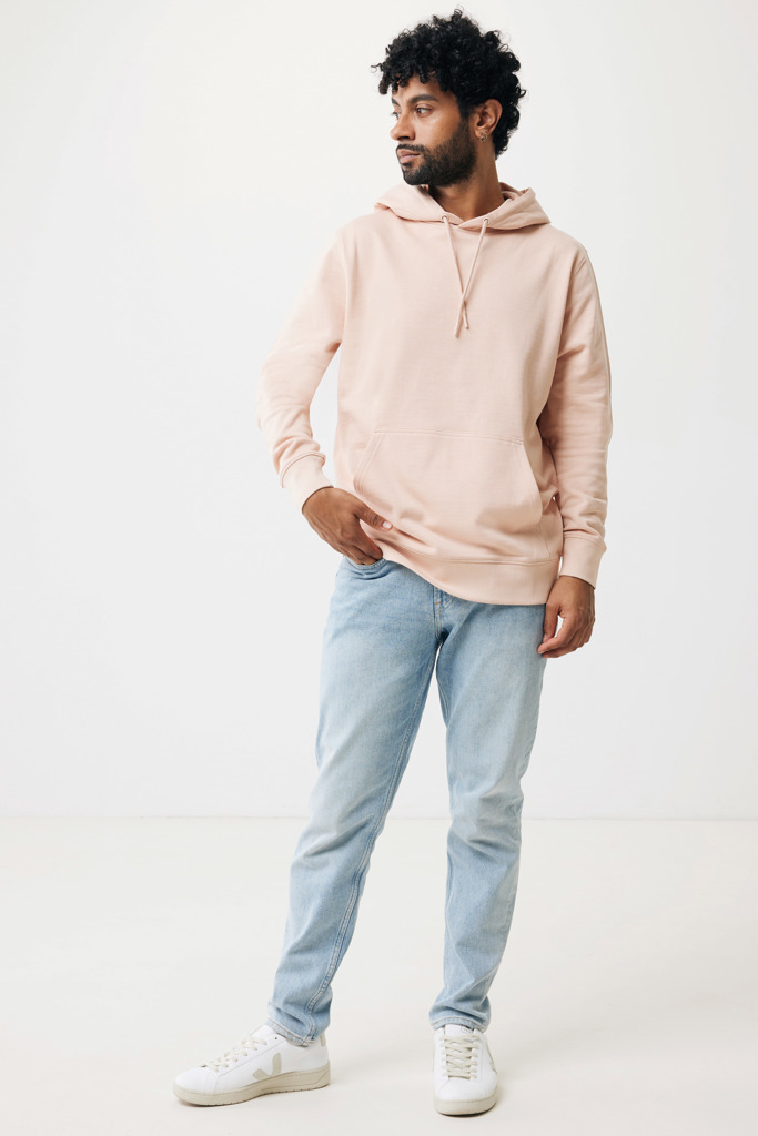 IQONIQ Rila lightweight recycled cotton hoodie