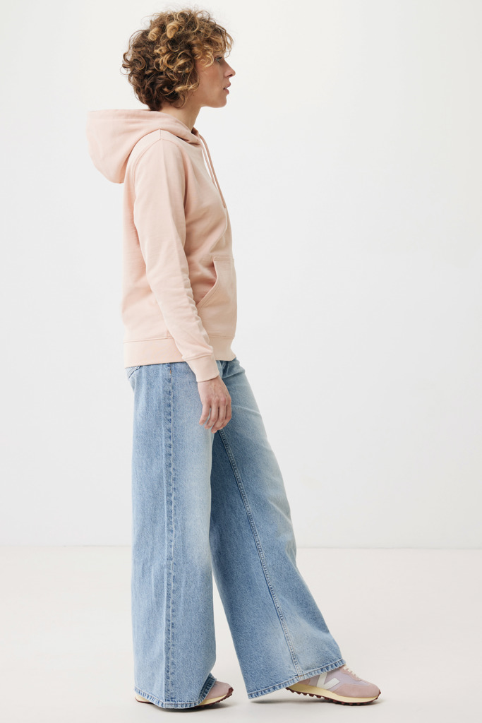 IQONIQ Rila lightweight recycled cotton hoodie