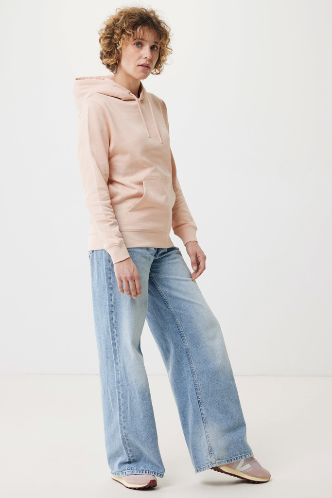 IQONIQ Rila lightweight recycled cotton hoodie