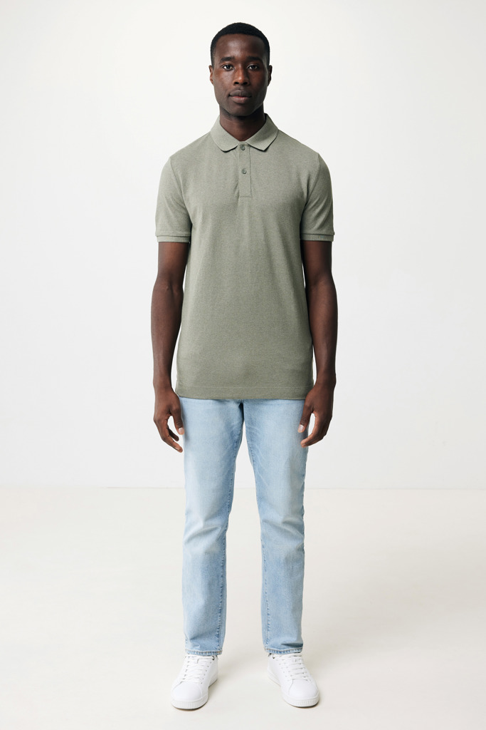 IQONIQ Yosemite Polo Pique Unisex Algodón Reciclado