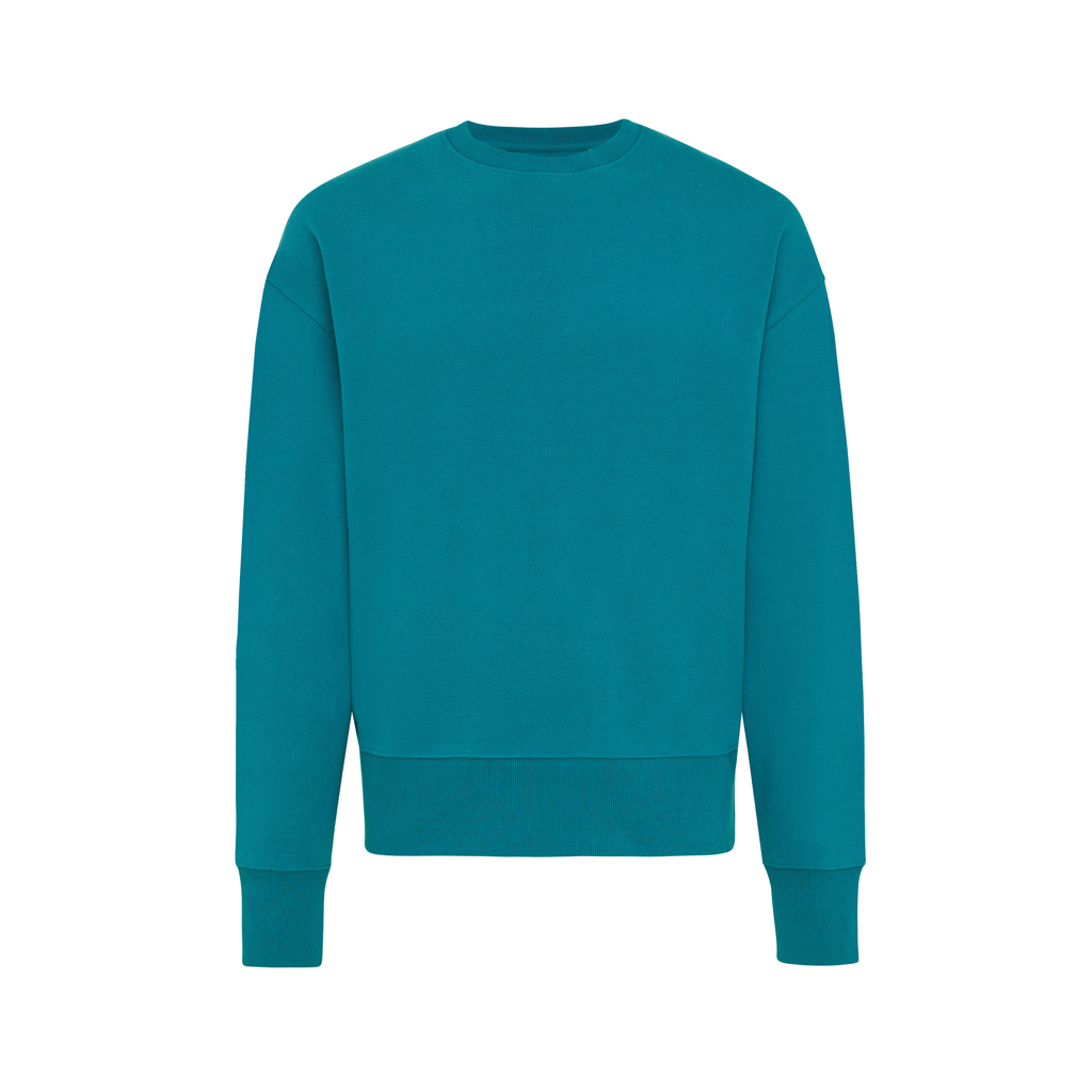 IQONIQ Kruger Sudadera Cuello Redondo Relax Fit Algodón Reci