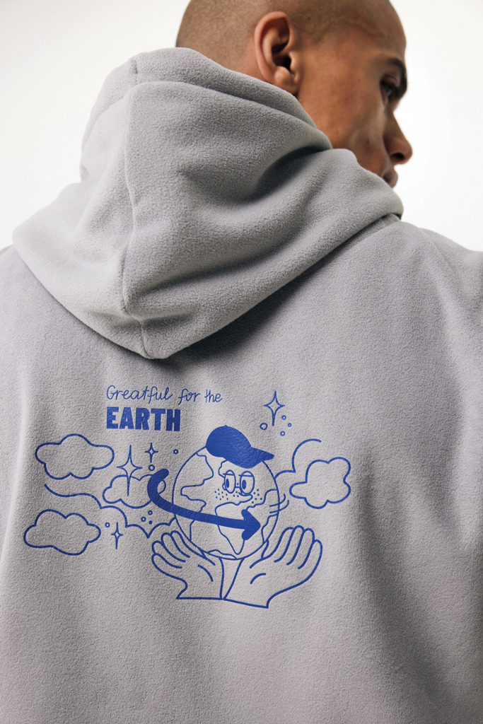 Sudadera Trivor con capucha poliéster reciclado IQONIQ