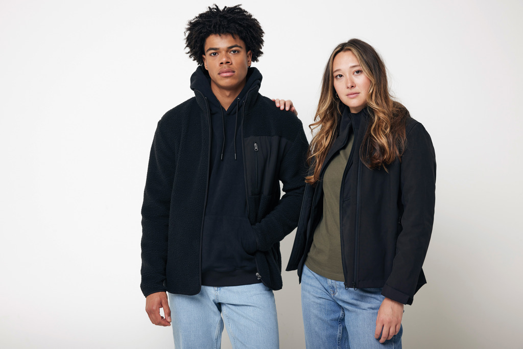 IQONIQ Yoho recycled cotton relaxed hoodie